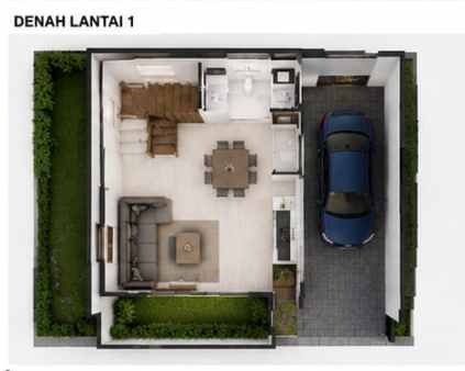 Denah Lantai 1